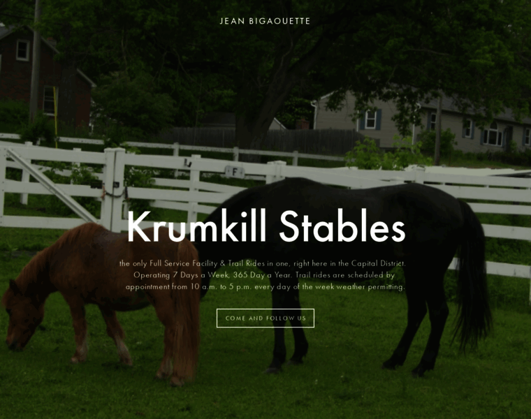 Krumkillstables.com thumbnail