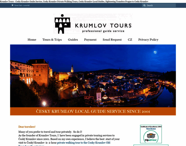 Krumlovtours.com thumbnail