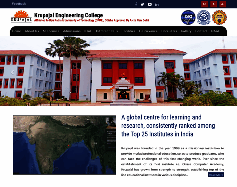 Krupajal.ac.in thumbnail Krupajal.ac.in thumbnail