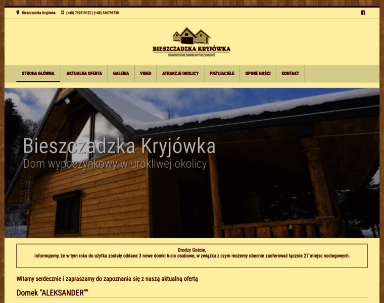 Kryjowka-bieszczady.pl thumbnail