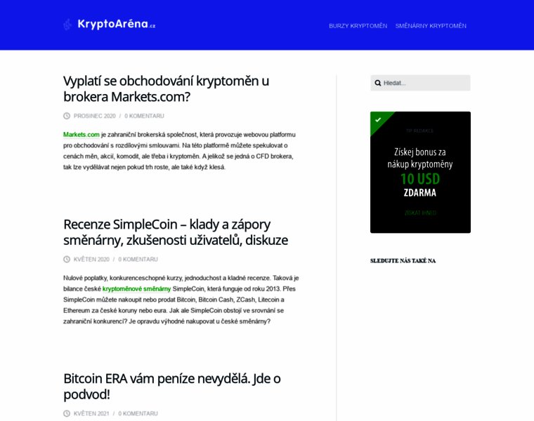 Kryptoarena.cz thumbnail