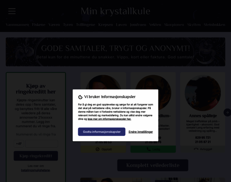 Krystallkulen.no thumbnail Krystallkulen.no thumbnail