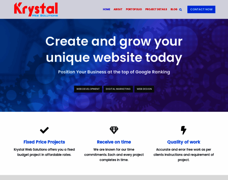 Krystalwebsolutions.com thumbnail