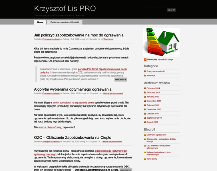 Krzysztoflis.pro thumbnail