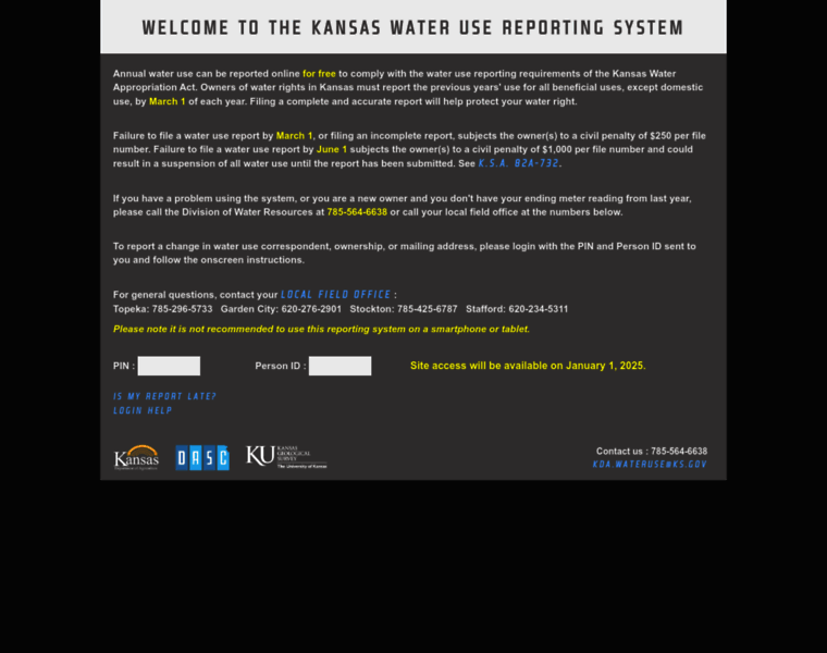 Kswaterusereport.org thumbnail Kswaterusereport.org thumbnail
