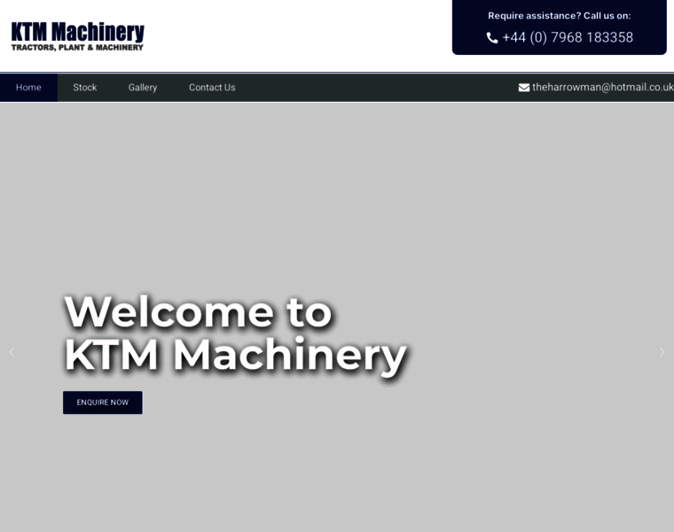 Ktmmachinery.co.uk thumbnail