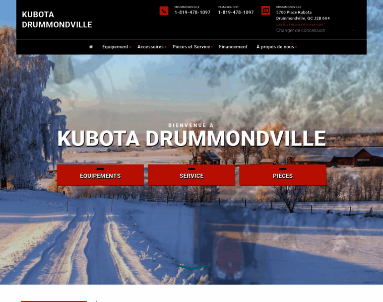 Kubotadrummondville.ca thumbnail