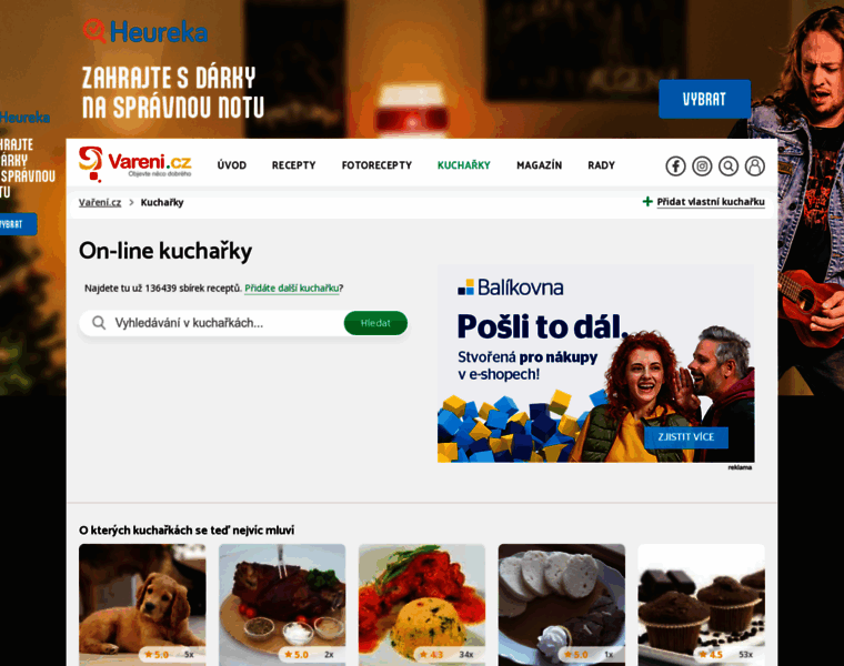 Kucharka.vareni.cz thumbnail