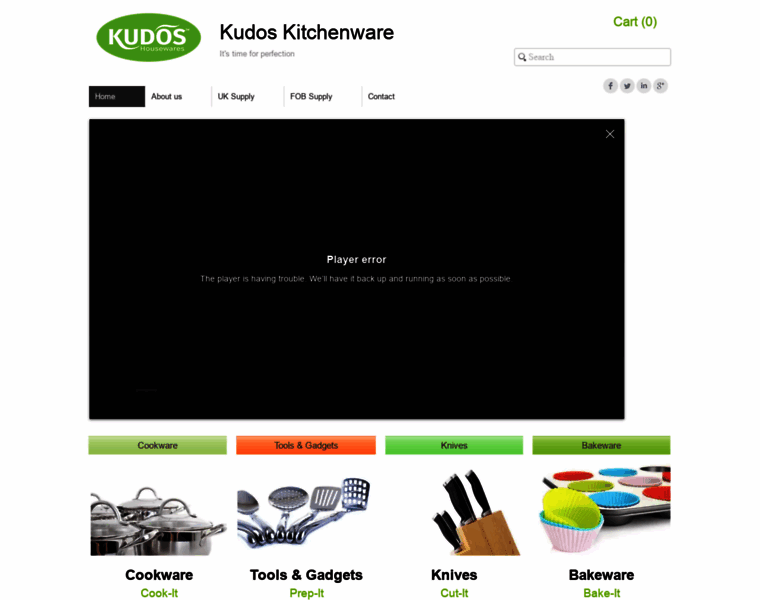 Kudoskitchenware.com thumbnail