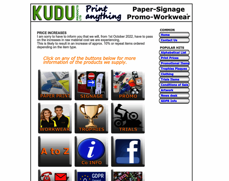 Kuduproducts.co.uk thumbnail