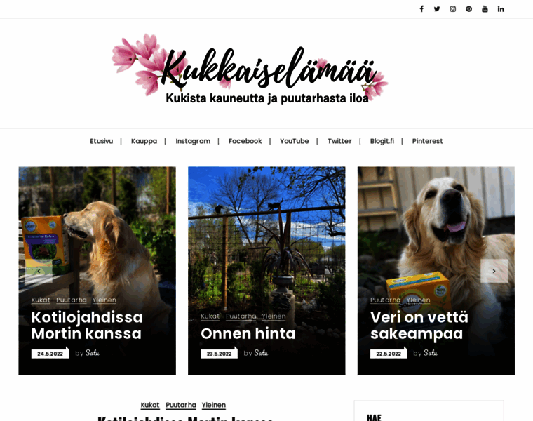 Kukkaiselamaa.fi thumbnail