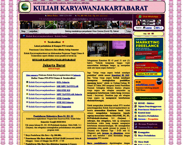 Kuliahkaryawanjakartabarat.com thumbnail