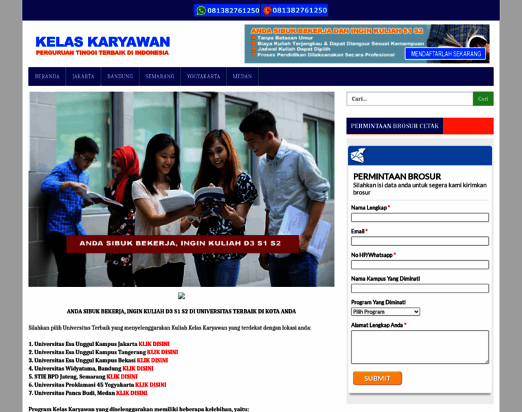 Kuliahkaryawanmurah.com thumbnail