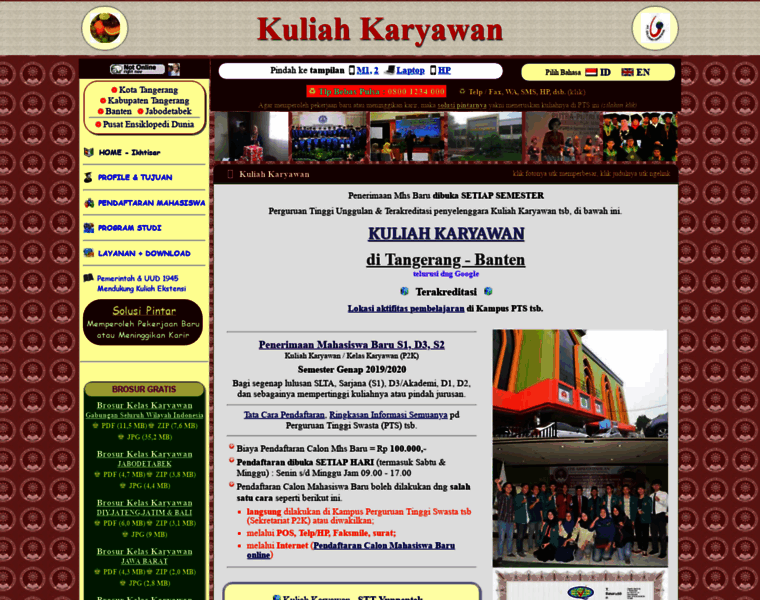 Kuliahkaryawantangerang.com thumbnail