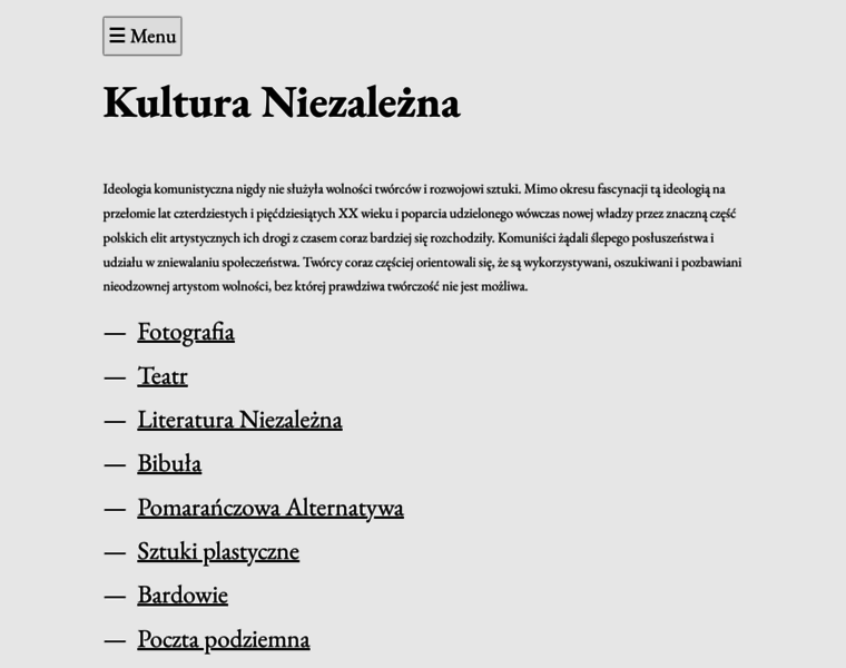 Kultura-niezalezna.pl thumbnail
