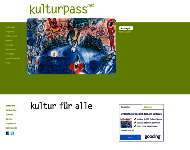 Kulturpass.net thumbnail