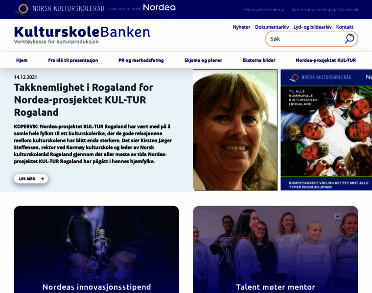 Kulturskolebanken.no thumbnail