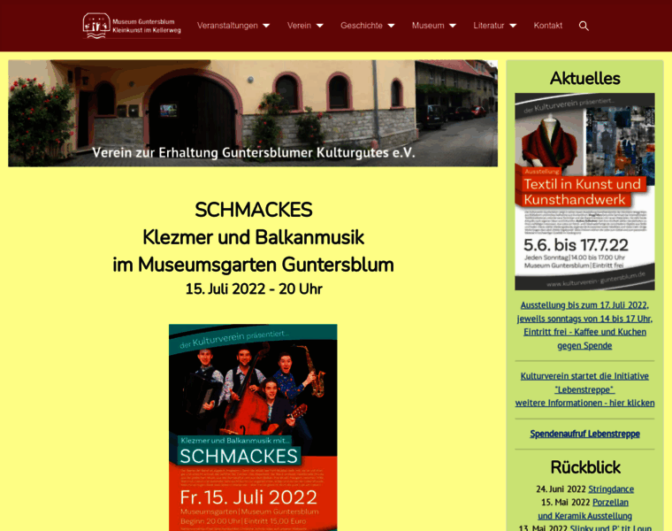 Kulturverein-guntersblum.de thumbnail