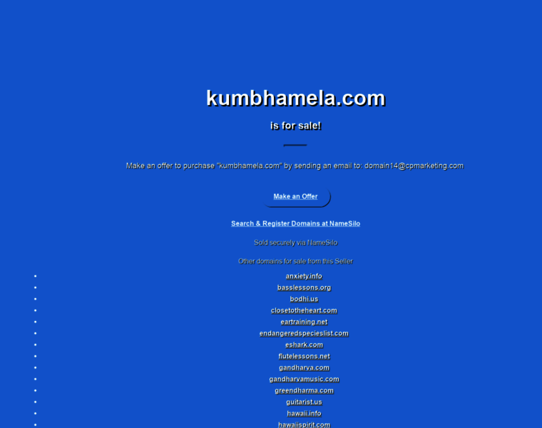 Kumbhamela.com thumbnail