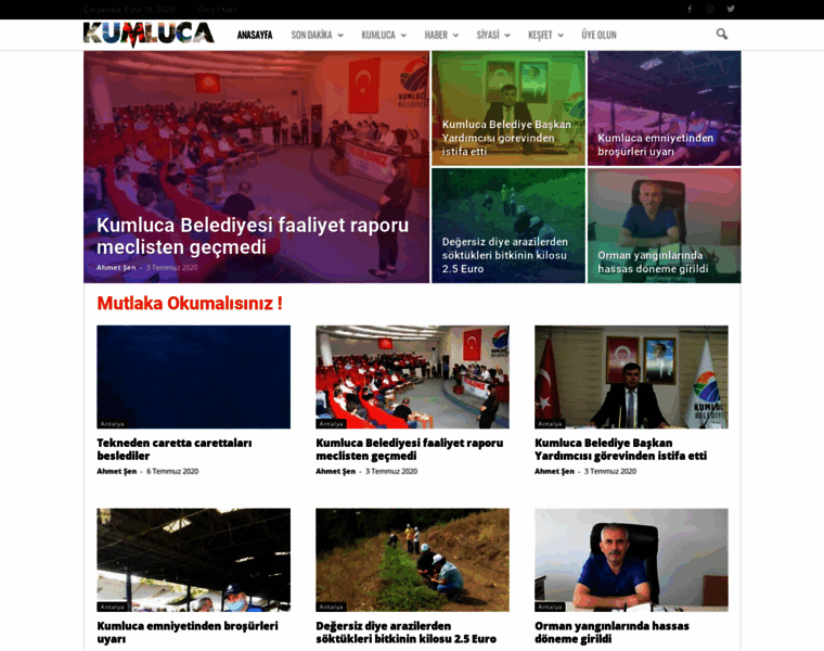 Kumluca.org thumbnail