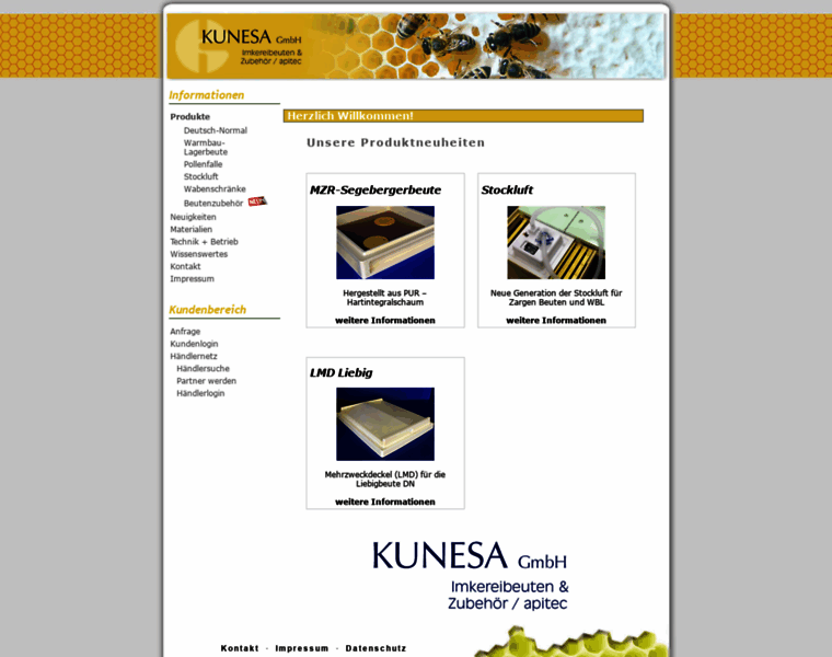 Kunesa-imkerei.com thumbnail