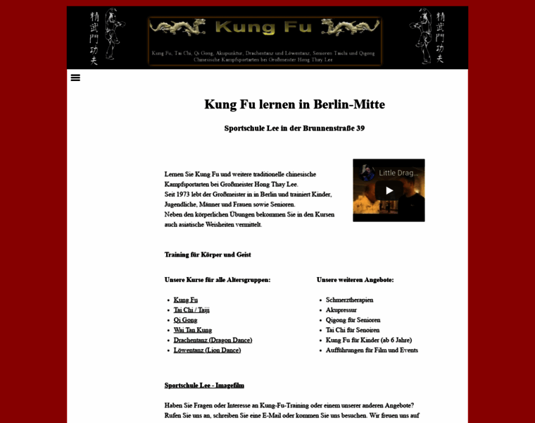 Kung-fu-berlin.de thumbnail