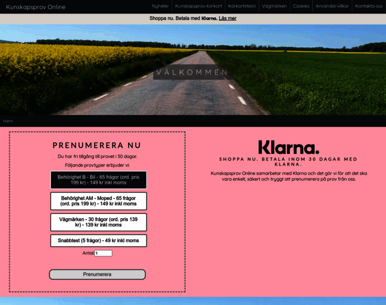Kunskapsprovonline.se thumbnail