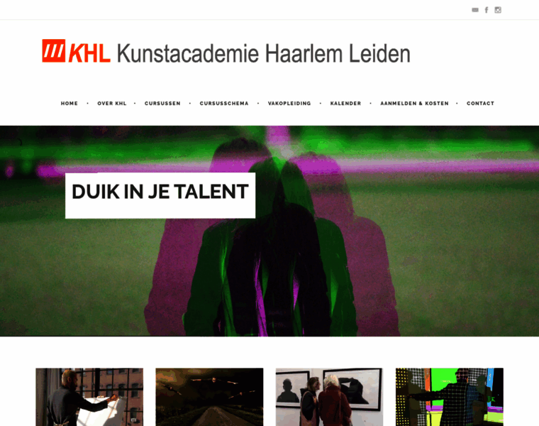 Kunstacademiehaarlem.nl thumbnail