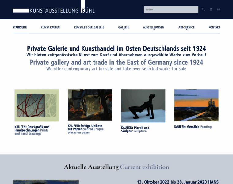 Kunstausstellung-kuehl.de thumbnail