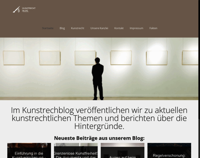 Kunstrechtblog.de thumbnail