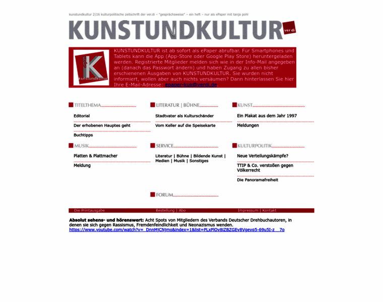 Kunstundkultur-online.de thumbnail