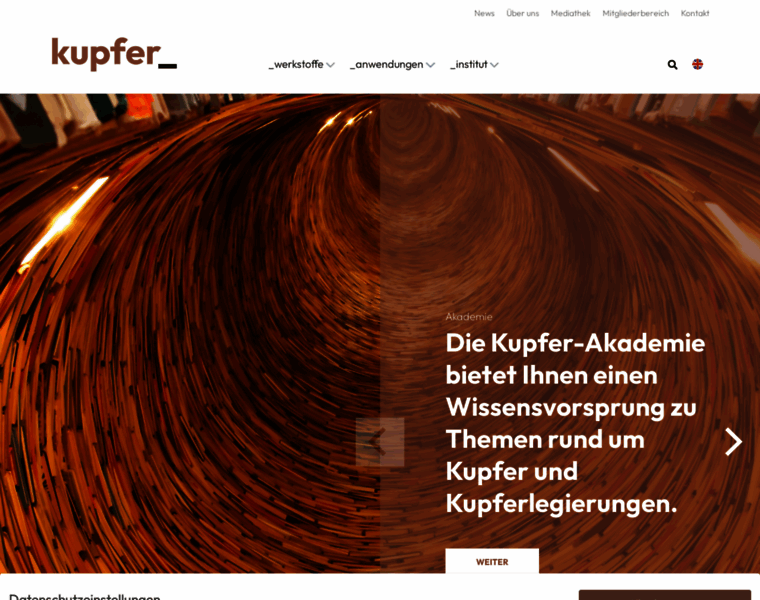 Kupferinstitut.de thumbnail