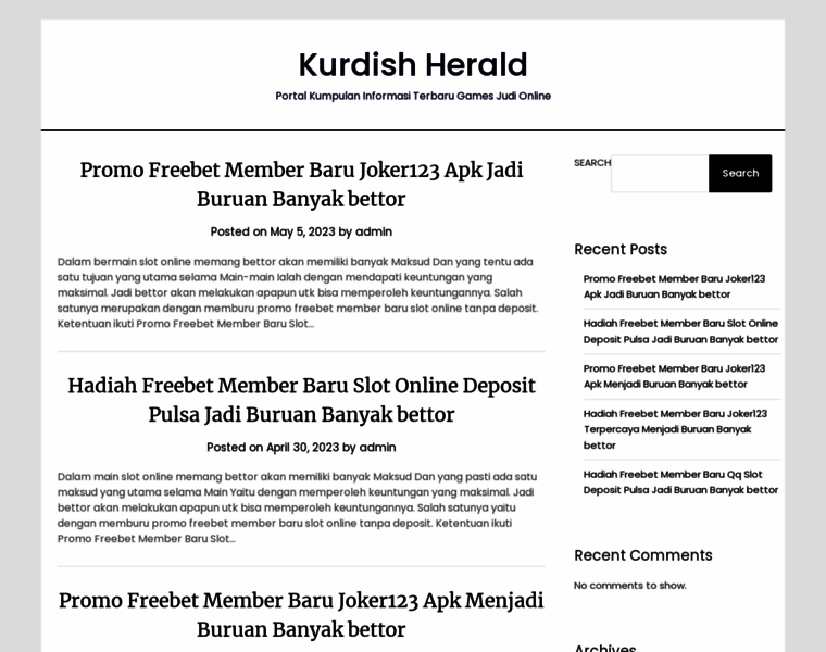 Kurdishherald.com thumbnail