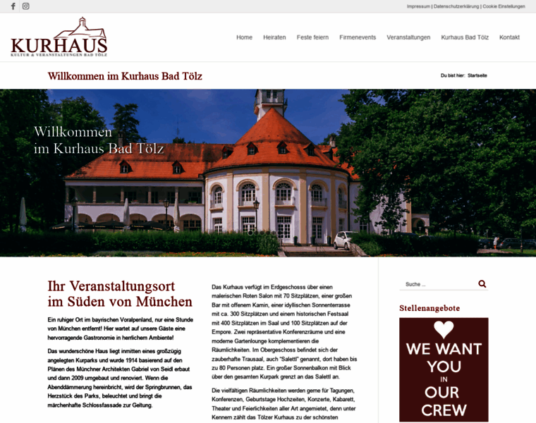 Kurhaus-badtoelz.com thumbnail