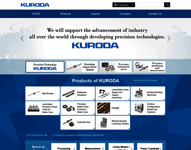 Kuroda-precision.com thumbnail