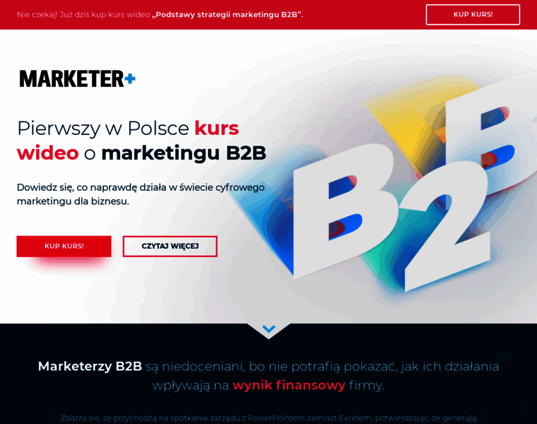 Kursmarketingub2b.pl thumbnail