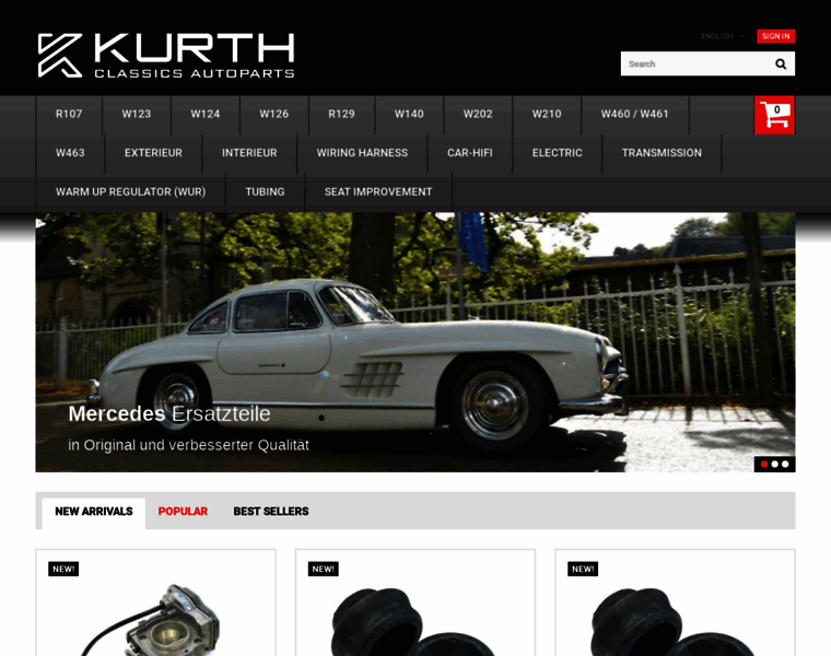Kurth-classics-autoparts.de thumbnail