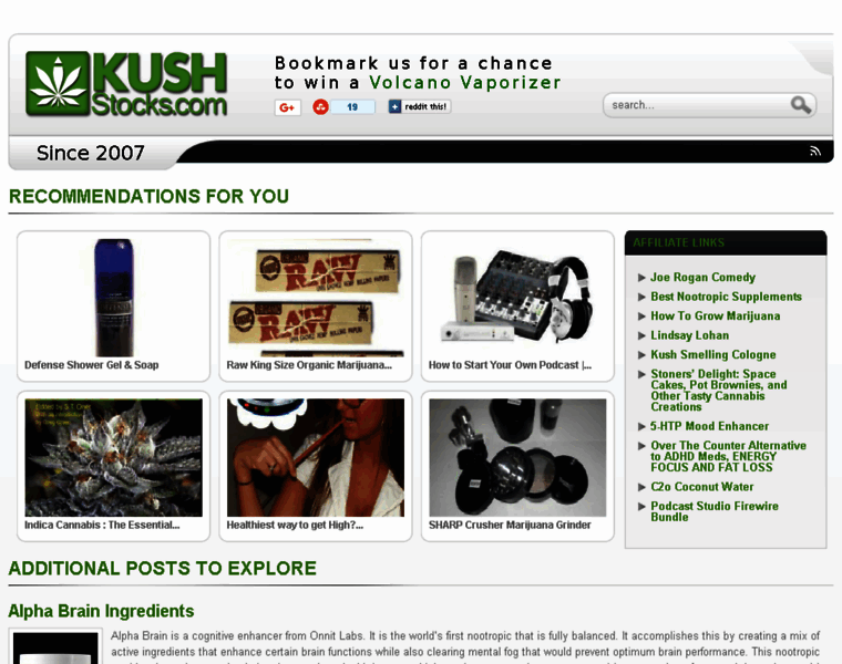 Kushstocks.com thumbnail