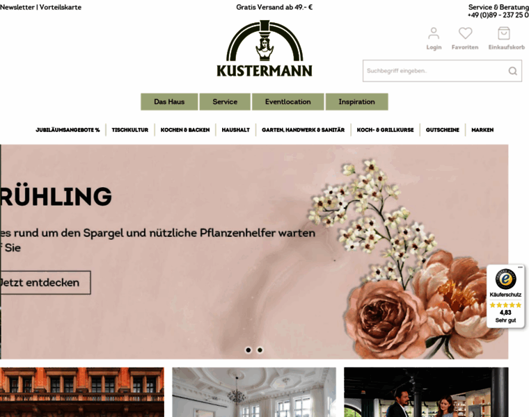 Kustermann-shop.de thumbnail