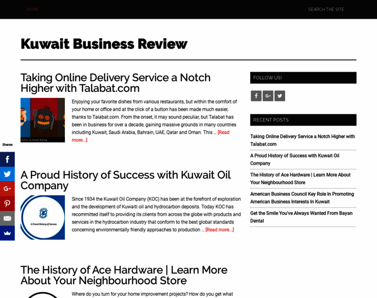 Kuwaitbusinessreview.com thumbnail