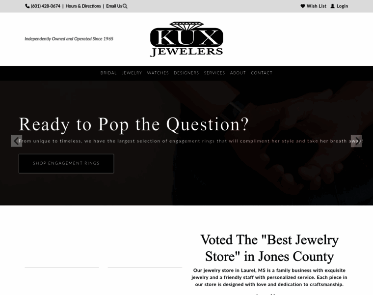 Kux-jewelers.com thumbnail