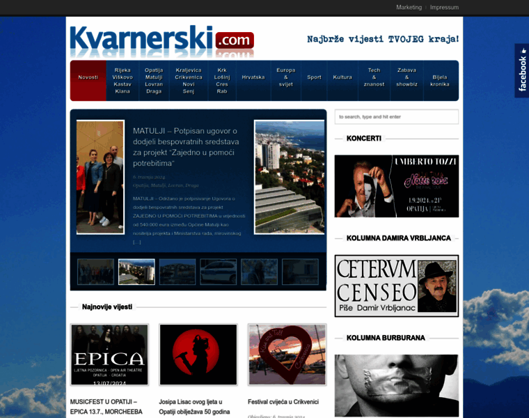 Kvarnerski.com thumbnail