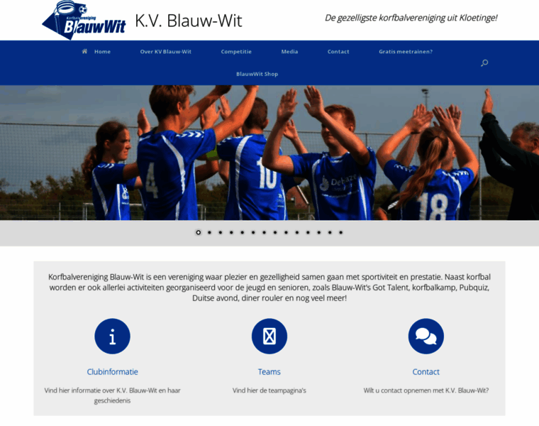 Kvblauw-wit.com thumbnail