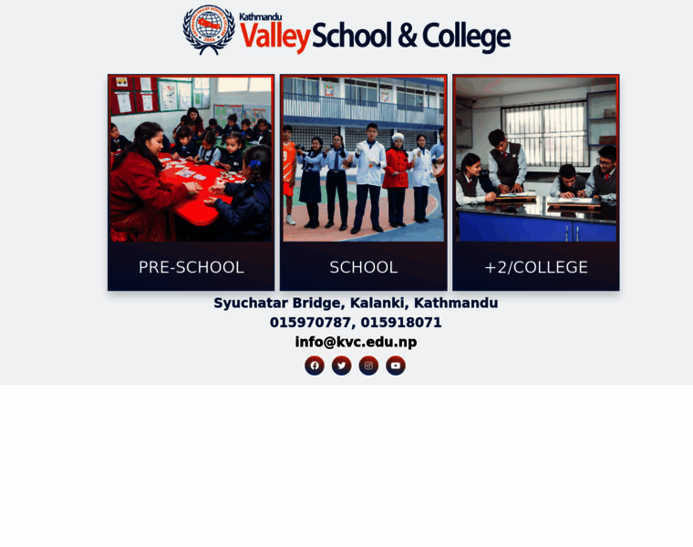 Kvc.edu.np thumbnail