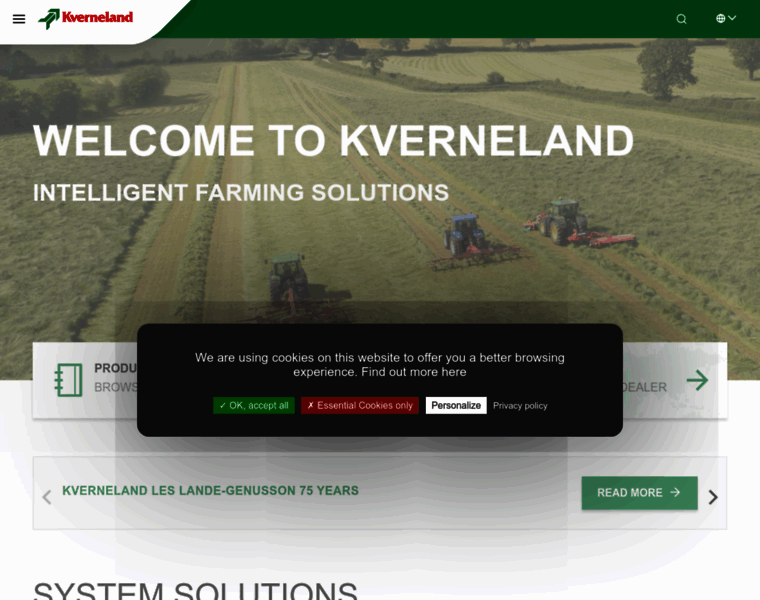 Kverneland.com thumbnail