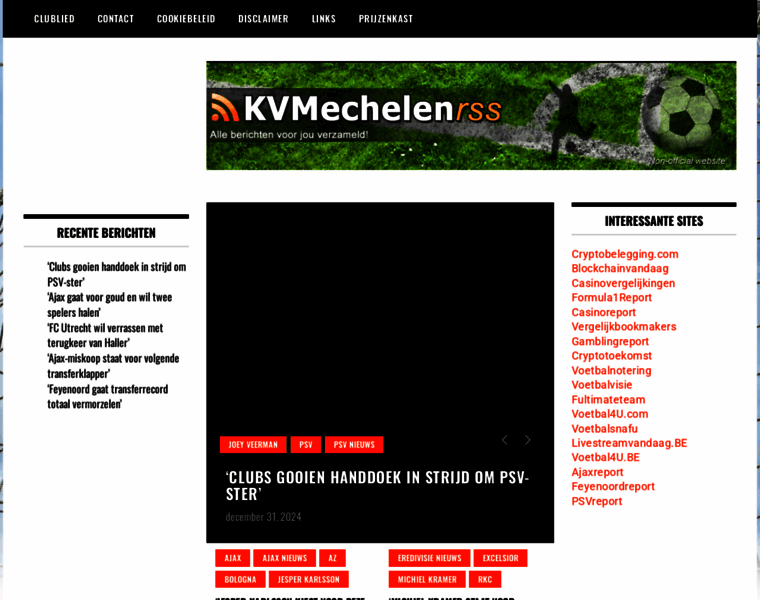 Kvmechelenrss.be thumbnail