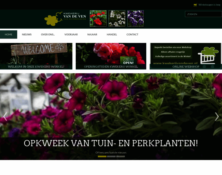 Kwekerijvandeven.nl thumbnail