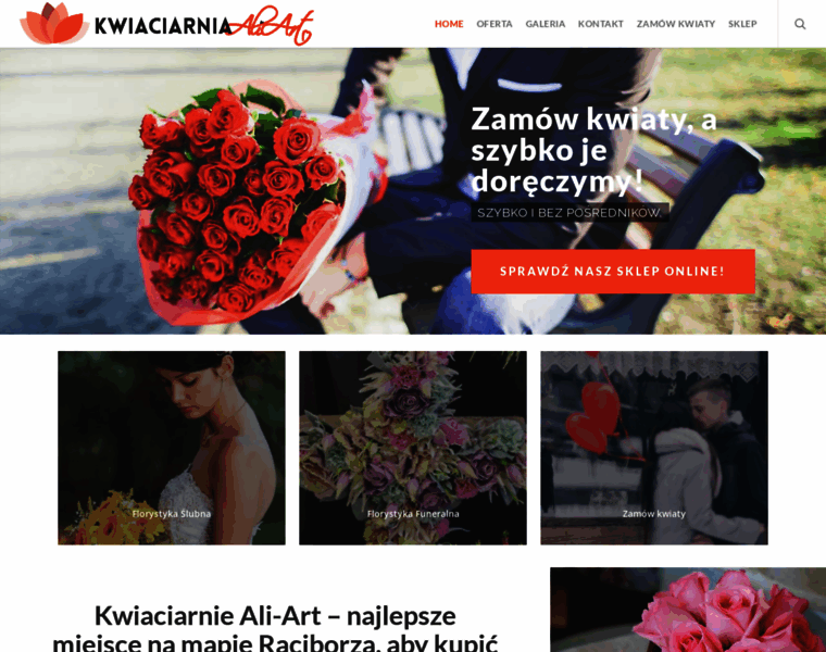 Kwiaciarniaraciborz.pl thumbnail