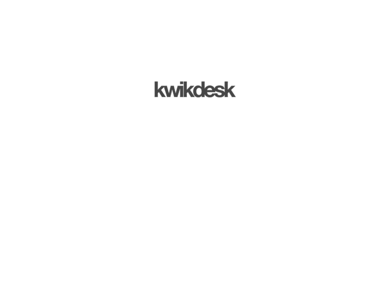 Kwikdesk.com thumbnail