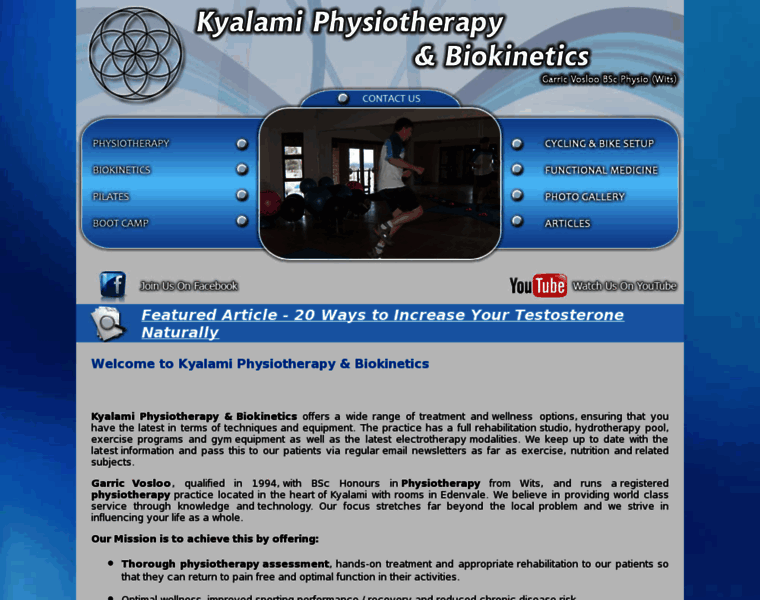 Kyalamiphysioandbio.co.za thumbnail